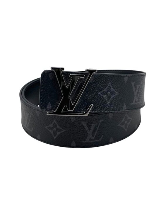 Louis Vuitton Belt LV Initial 40 mm Reversible Monogram Eclipse Black main image 4